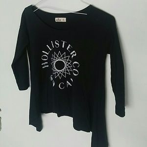 Hollister navy top size xs